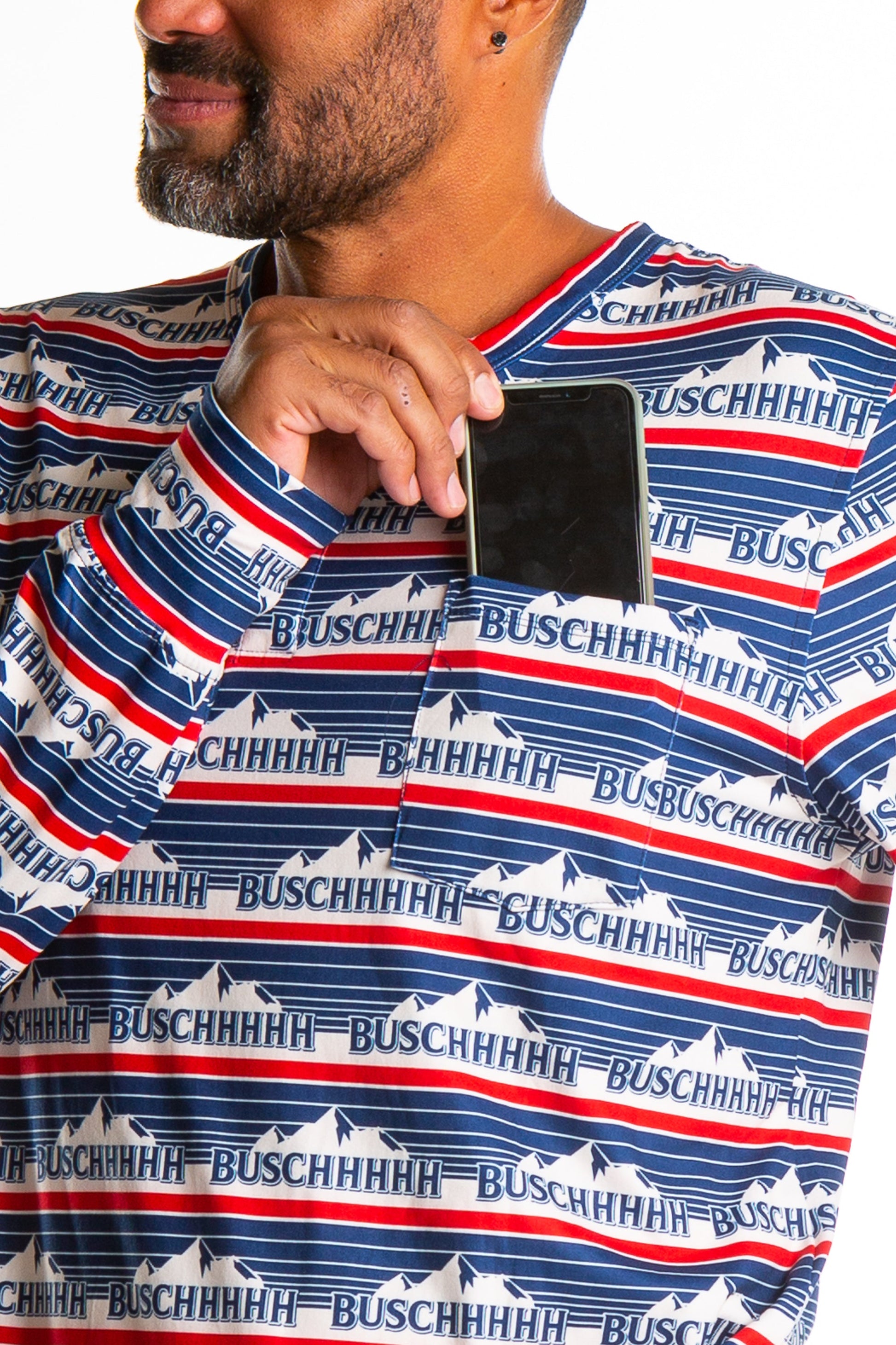  The Mountain Stream | Mens Retro Busch Pajama Top
