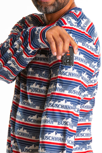  The Mountain Stream | Mens Retro Busch Pajama Top