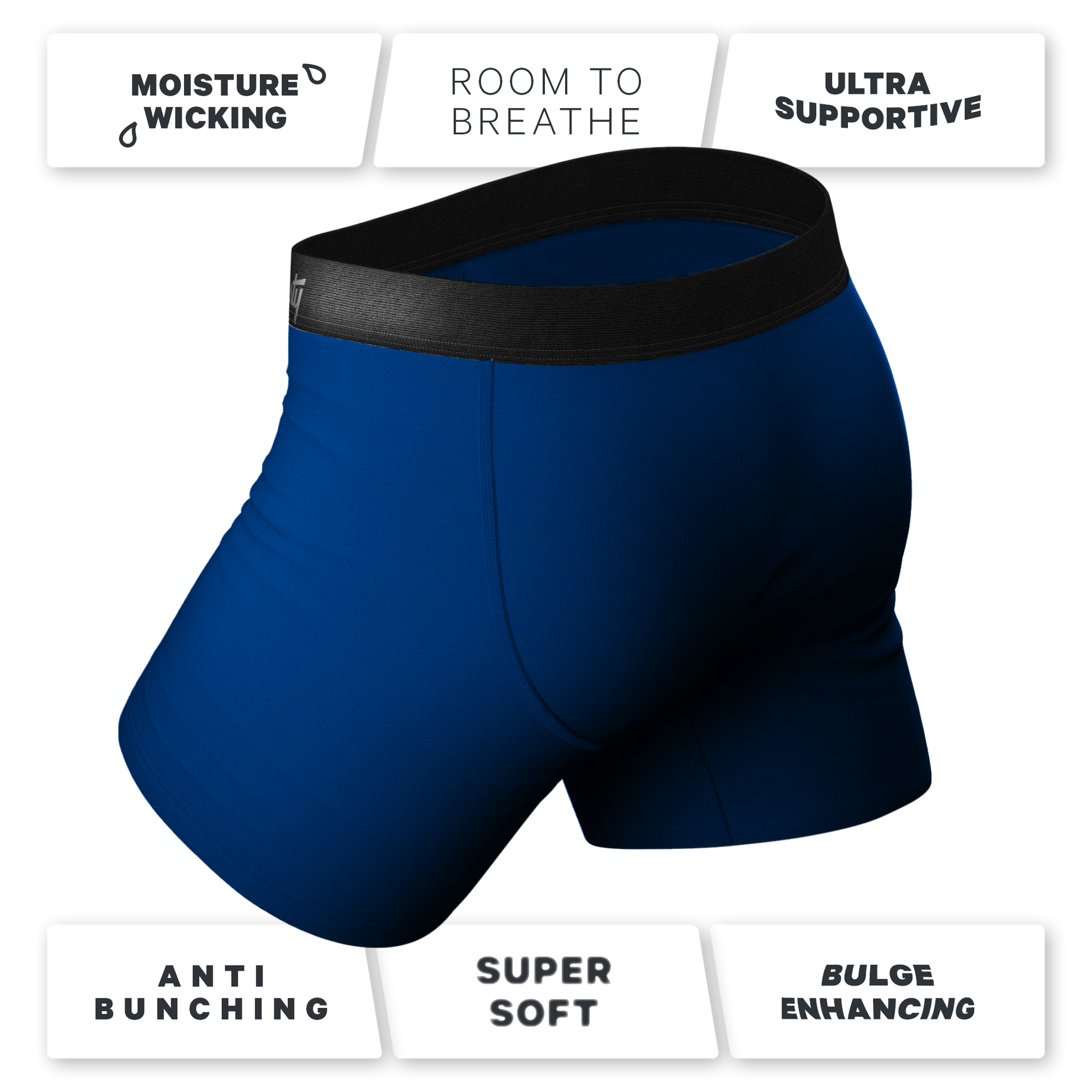  The Navy Nads | Ball Hammock® Pouch Underwear With Fly 3 Pack