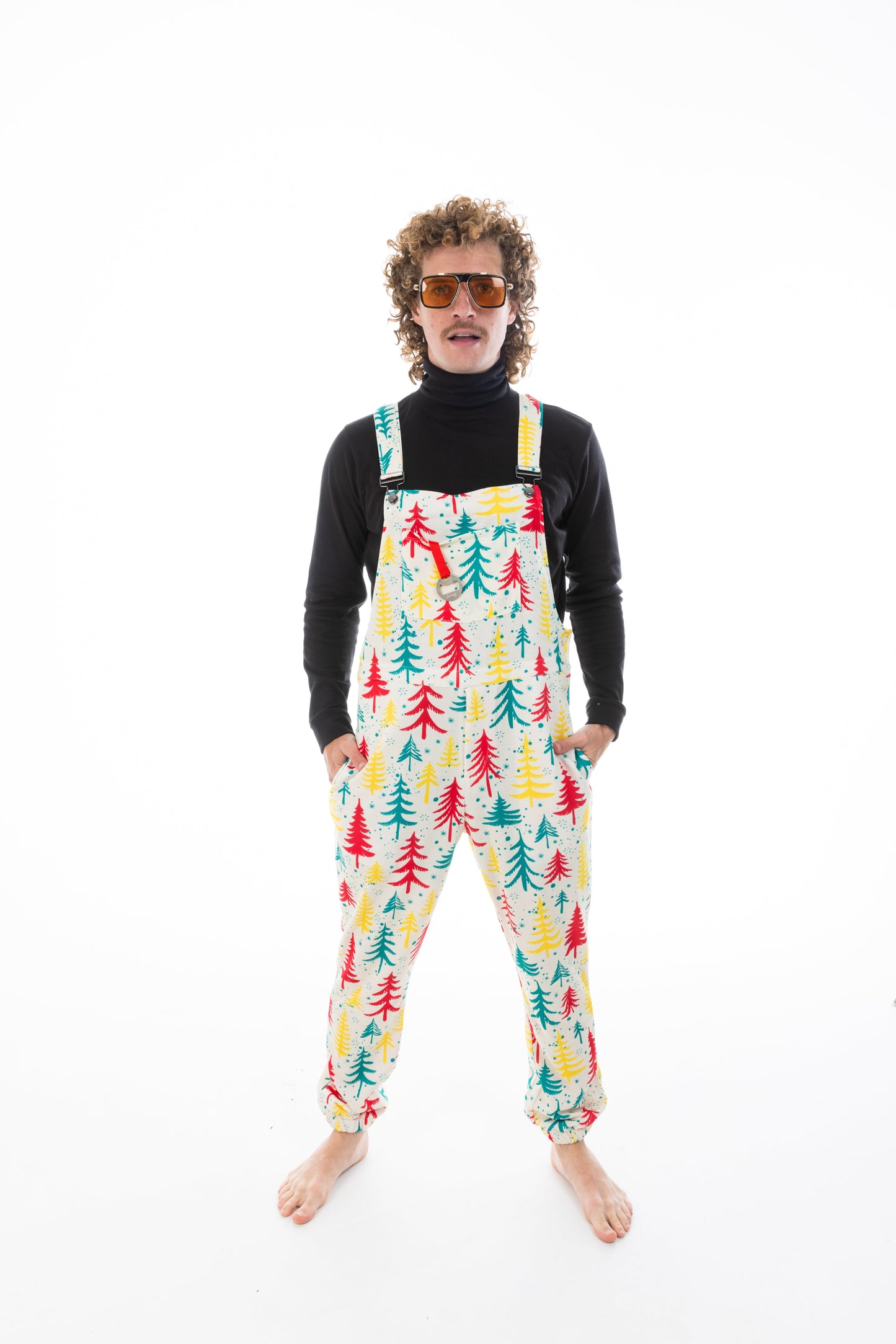 The Pine Tree Playboy | Retro Christmas Trees Pajamaralls®