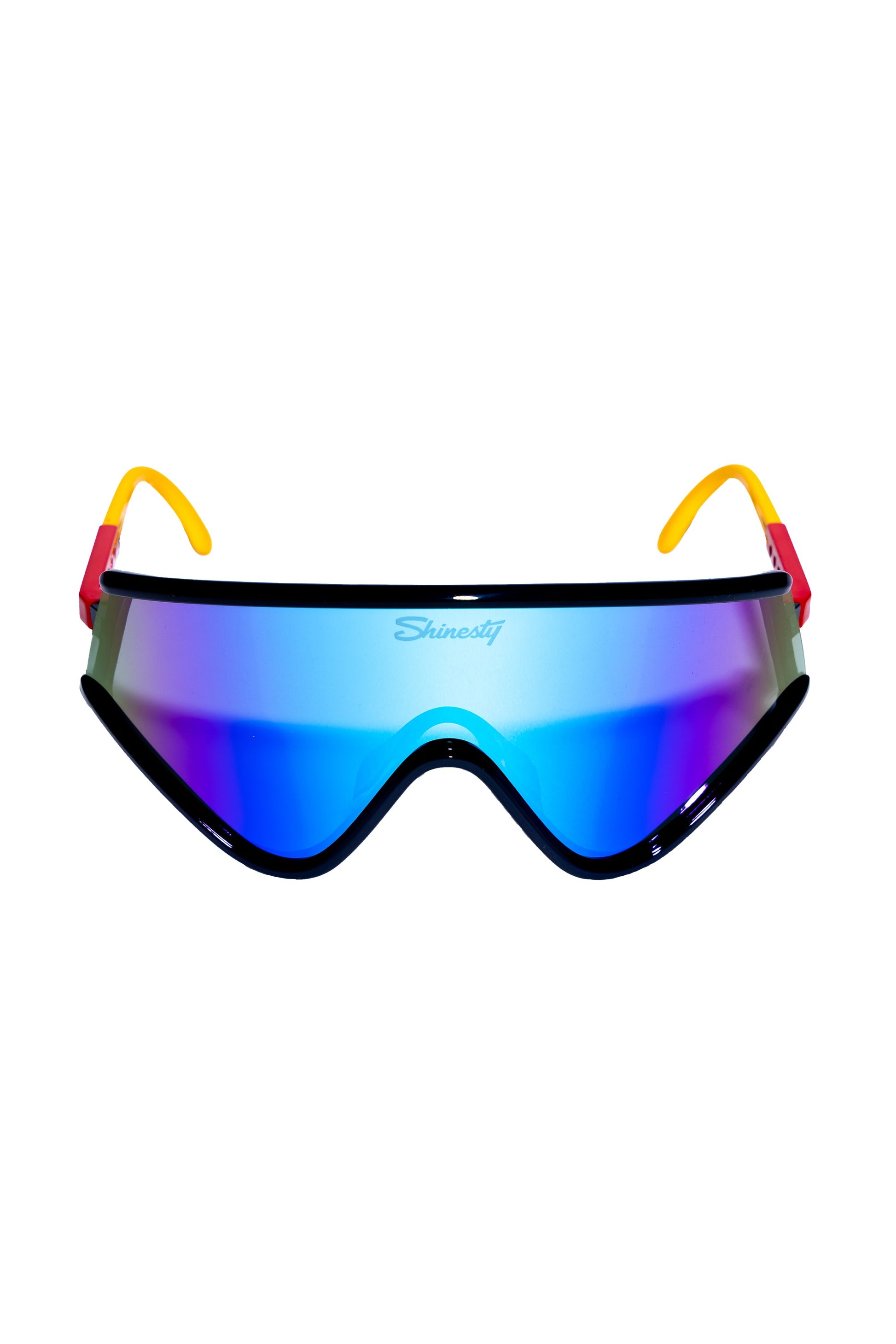  The Powerhouse | Blue Polarized Retro Macho Sunglasses