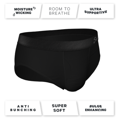  The Threat Level Midnight | Black Ball Hammock® Pouch Underwear Briefs 5 Pack