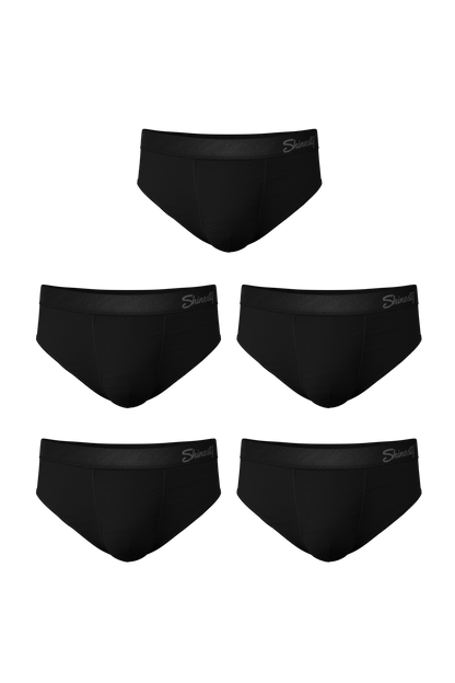  The Threat Level Midnight | Black Ball Hammock® Pouch Underwear Briefs 5 Pack