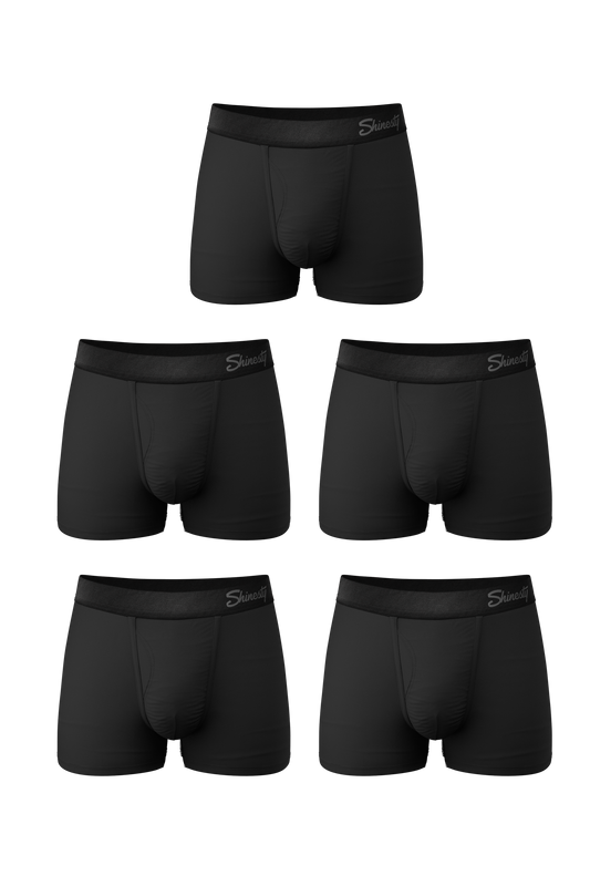 The Threat Level Midnight | Black Ball Hammock® Pouch Trunks Underwear 5 Pack