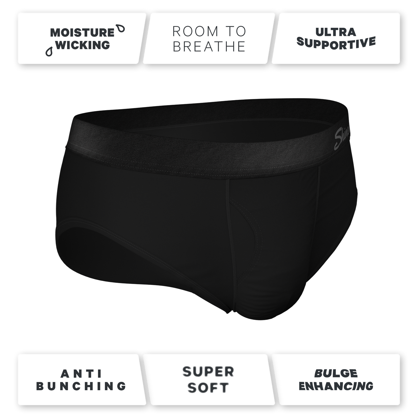  The Threat Level Midnight | Black Ball Hammock® Pouch Underwear Briefs
