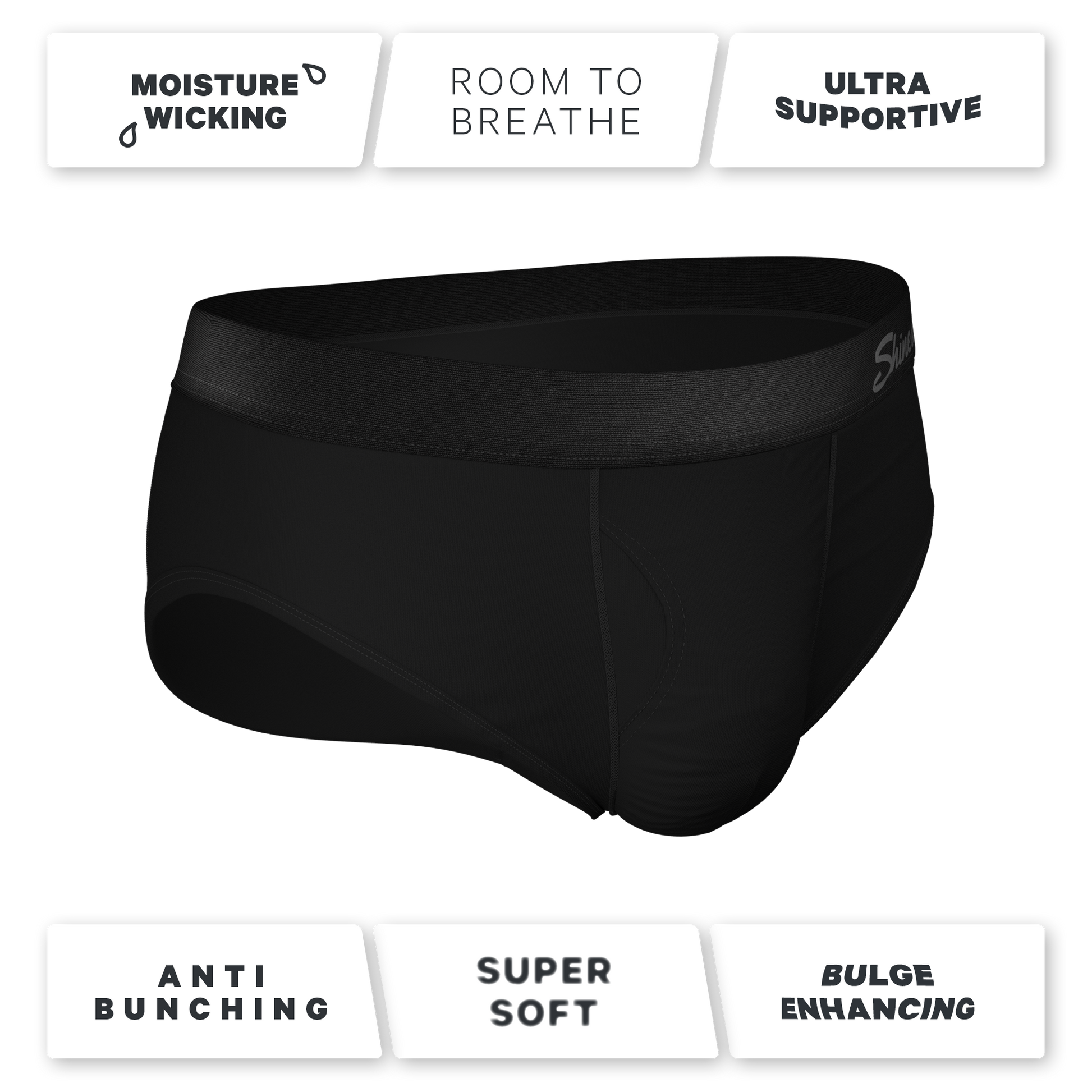  The Threat Level Midnight | Black Ball Hammock® Pouch Underwear Briefs