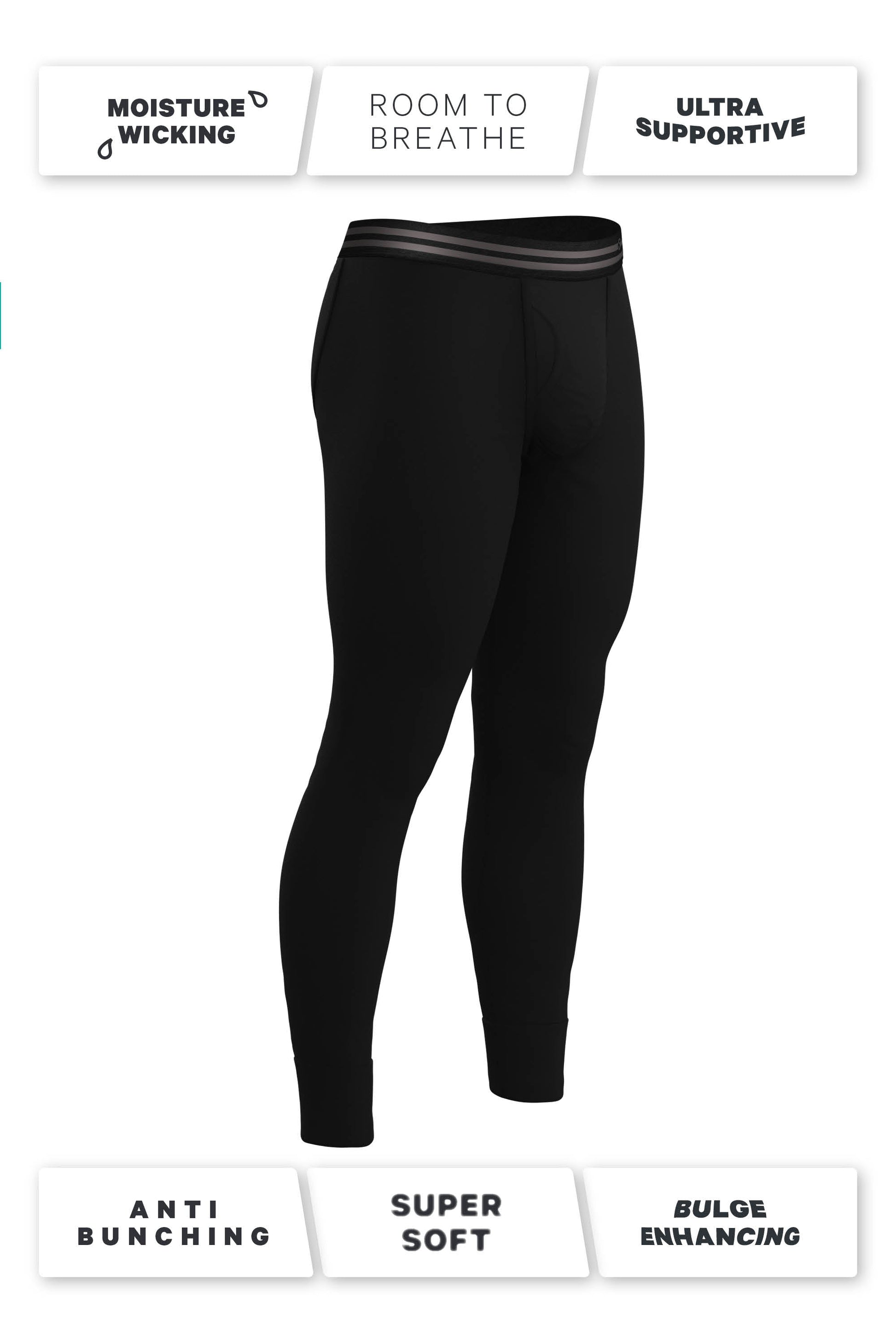  The Threat Level Midnight | Black Ball Hammock® Long Johns