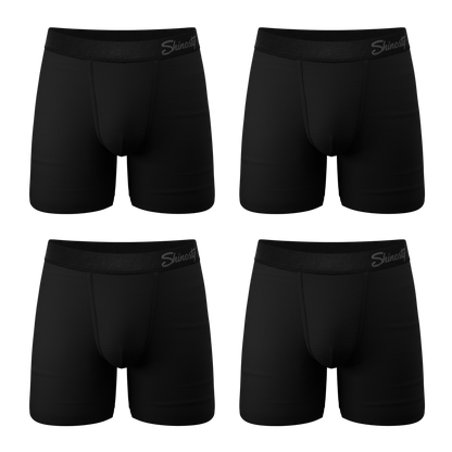  The Threat Level Midnight | Black Ball Hammock® Pouch Underwear With Fly 7 Pack