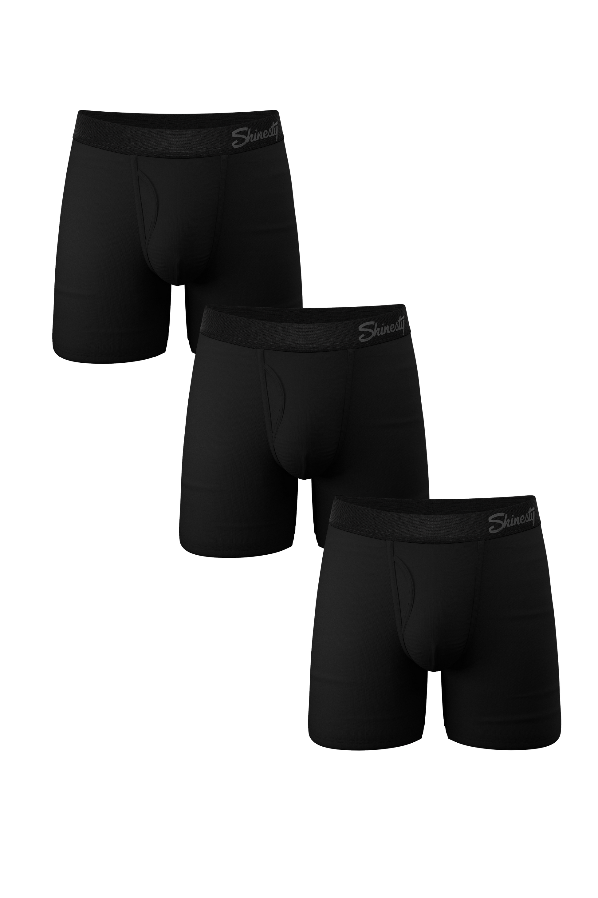  The Threat Level Midnight | Black Cooling Ball Hammock® Underwear With Fly 3 Pack