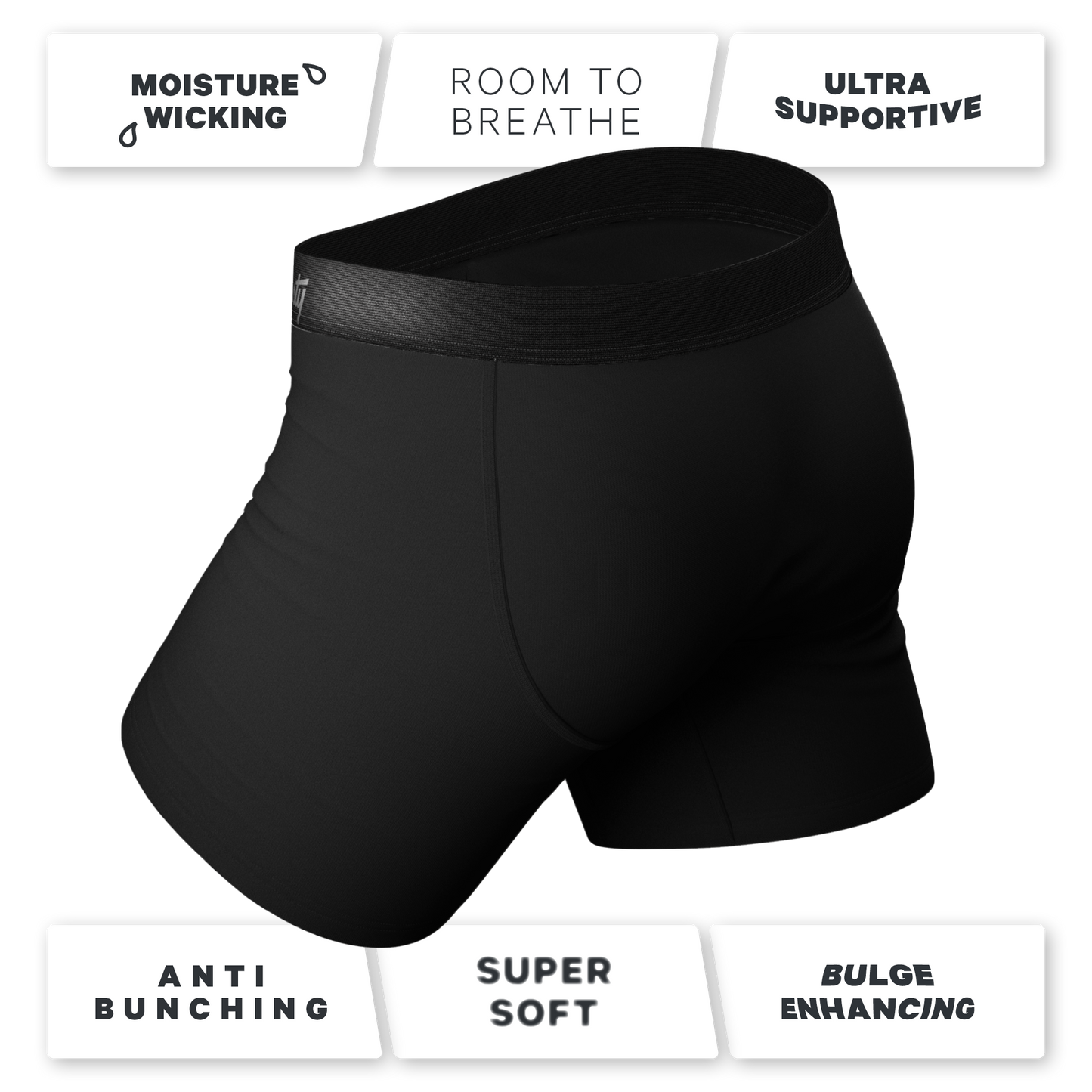  The Threat Level Midnight | Black Ball Hammock® Pouch Underwear