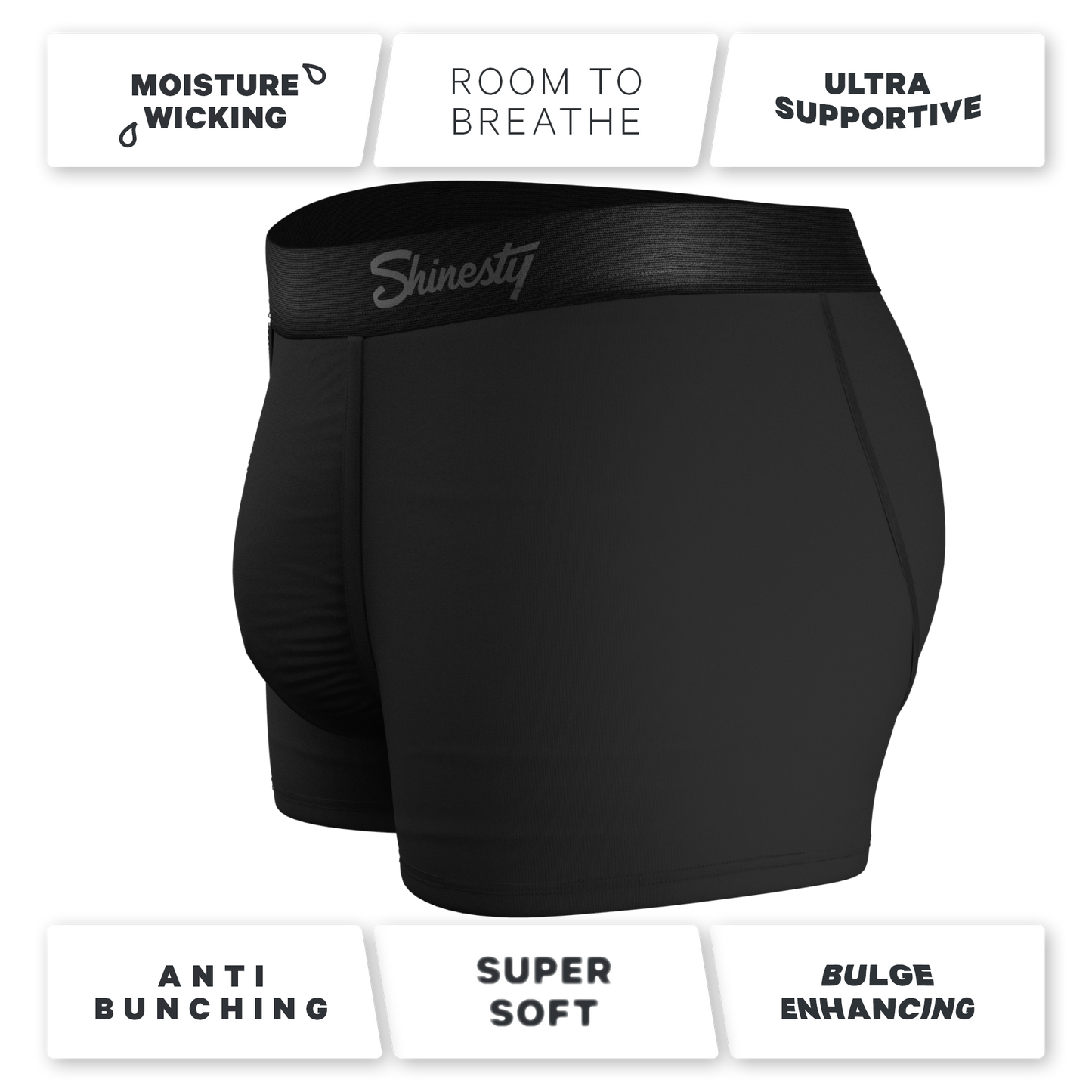  The Threat Level Midnight | Black Ball Hammock® Pouch Trunks Underwear 7 Pack