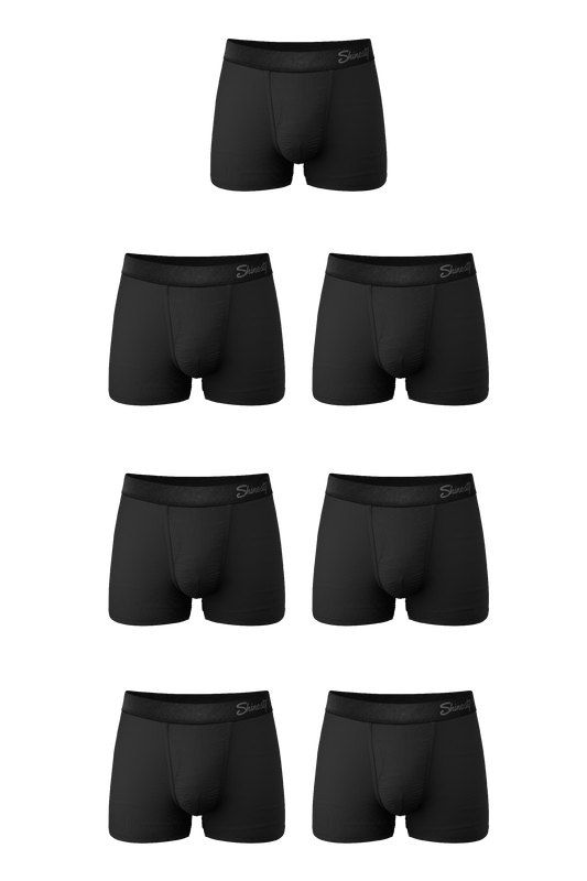  The Threat Level Midnight | Black Ball Hammock® Pouch Trunks Underwear 7 Pack