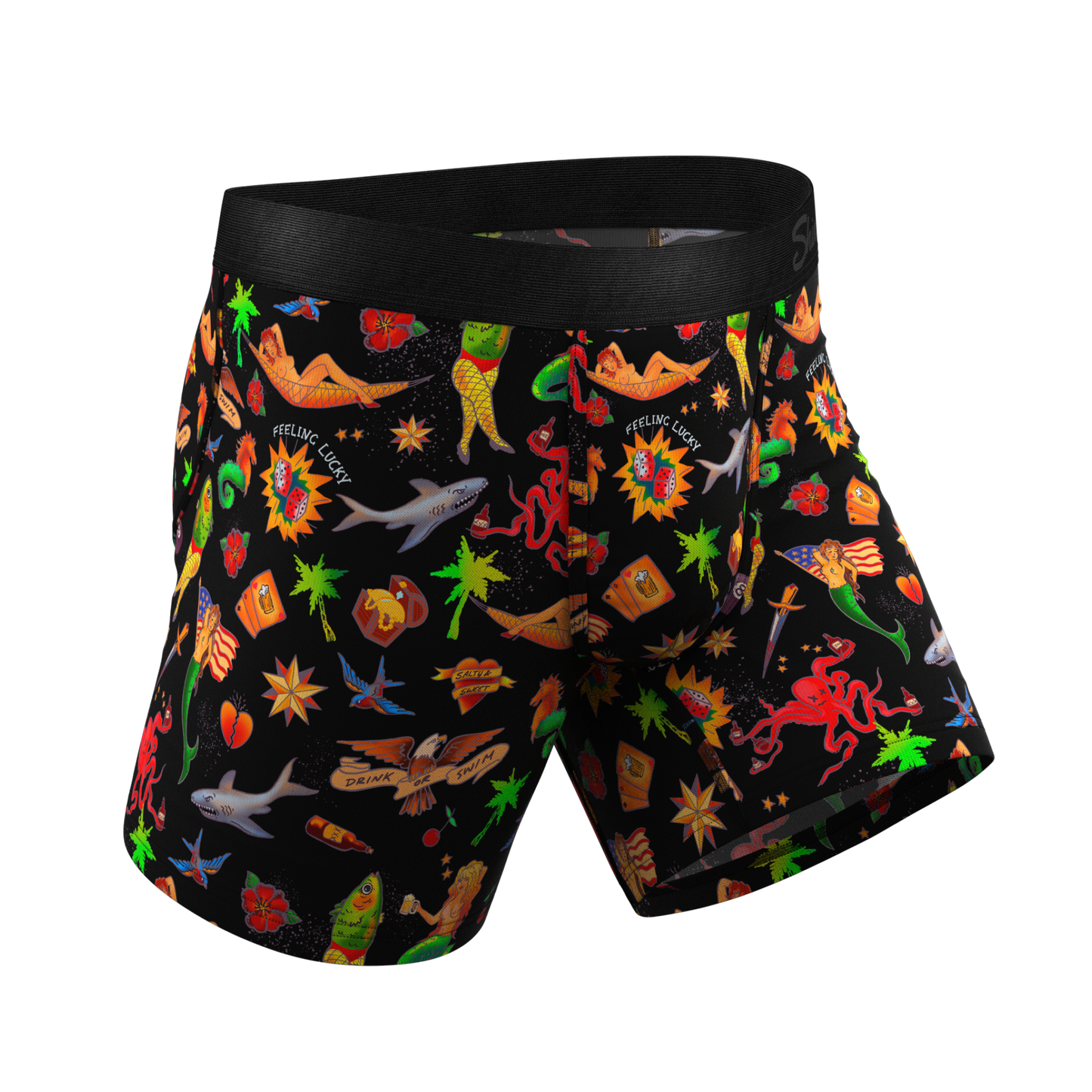 The Tight Ship | Sailor Tattoos Ball Hammock® Pouch Underwear