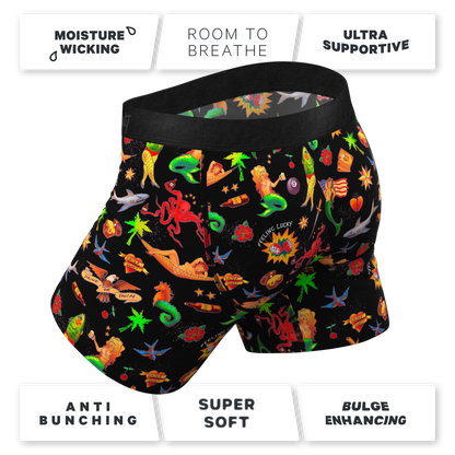  The Tight Ship | Sailor Tattoos Ball Hammock® Pouch Underwear