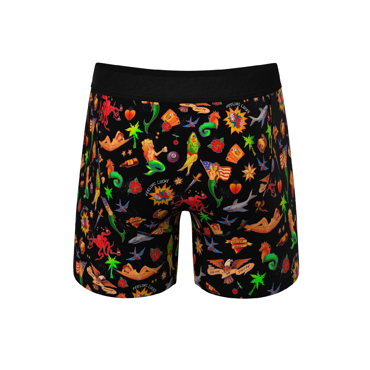 The Tight Ship | Sailor Tattoos Ball Hammock® Pouch Underwear