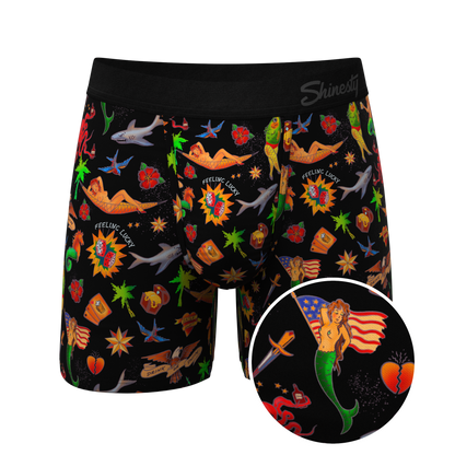  The Tight Ship | Sailor Tattoos Ball Hammock® Pouch Underwear