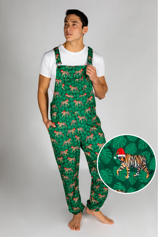  The Tinsel Tigers | Mens Christmas Pajamaralls®