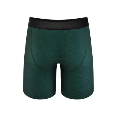  The Tree Falls | Forest Green Long Leg Ball Hammock® Pouch Underwear With Fly