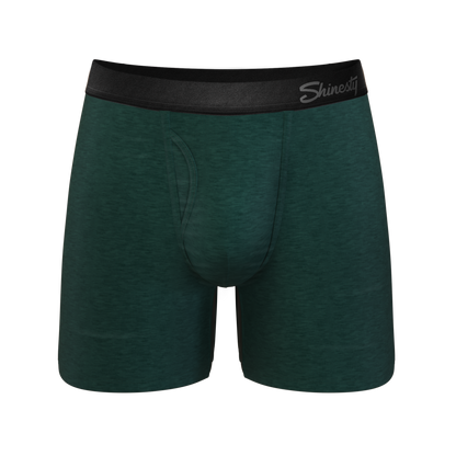  The Tree Falls | Forest Green Ball Hammock® Pouch Underwear With Fly