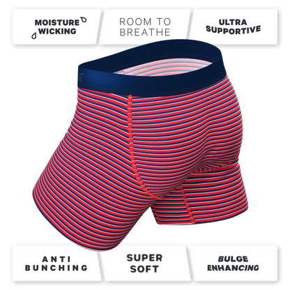  The US Of A | USA Stripe Ball Hammock® Pouch Underwear