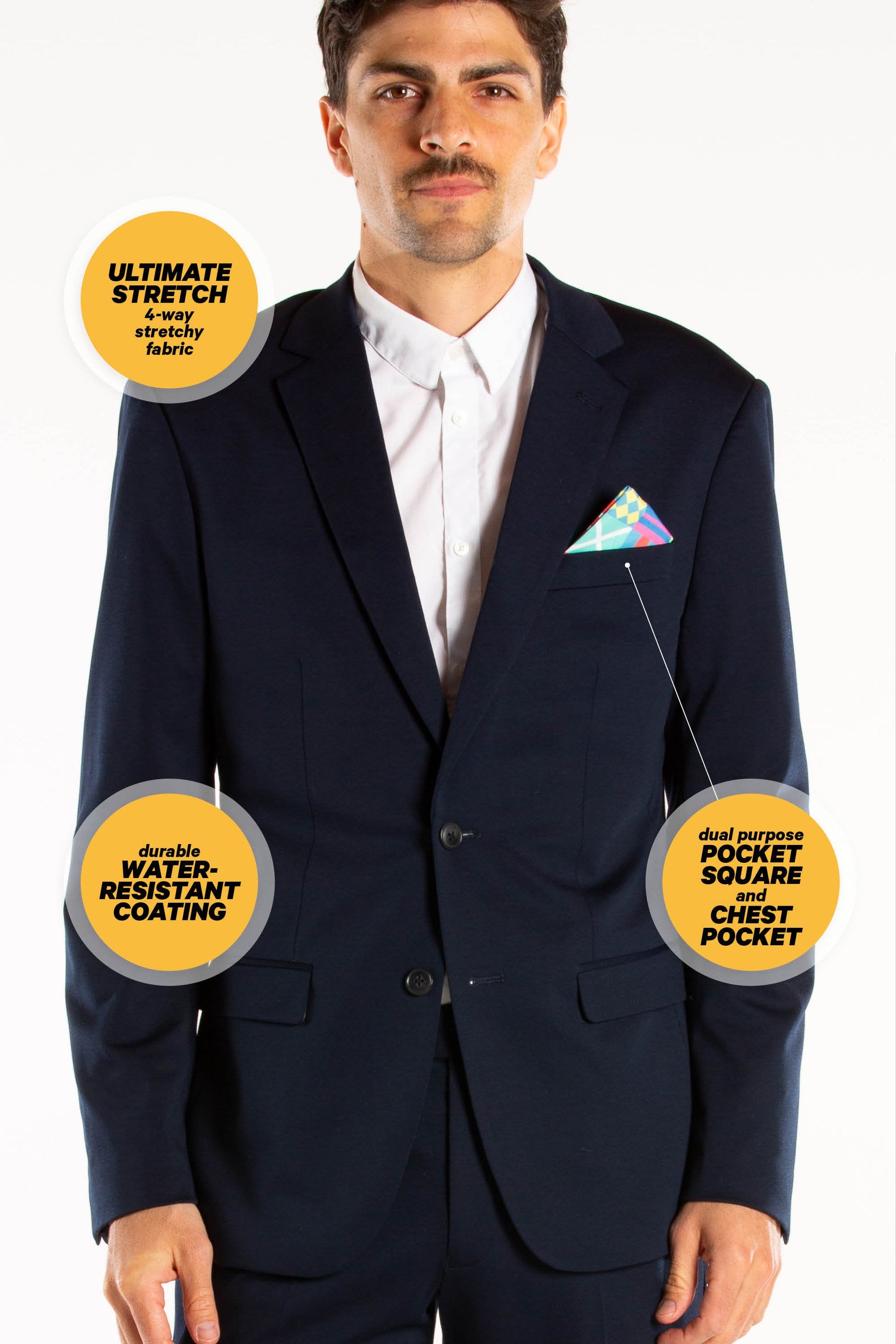  The Executive | Patchwork Flag Ultimate Suit