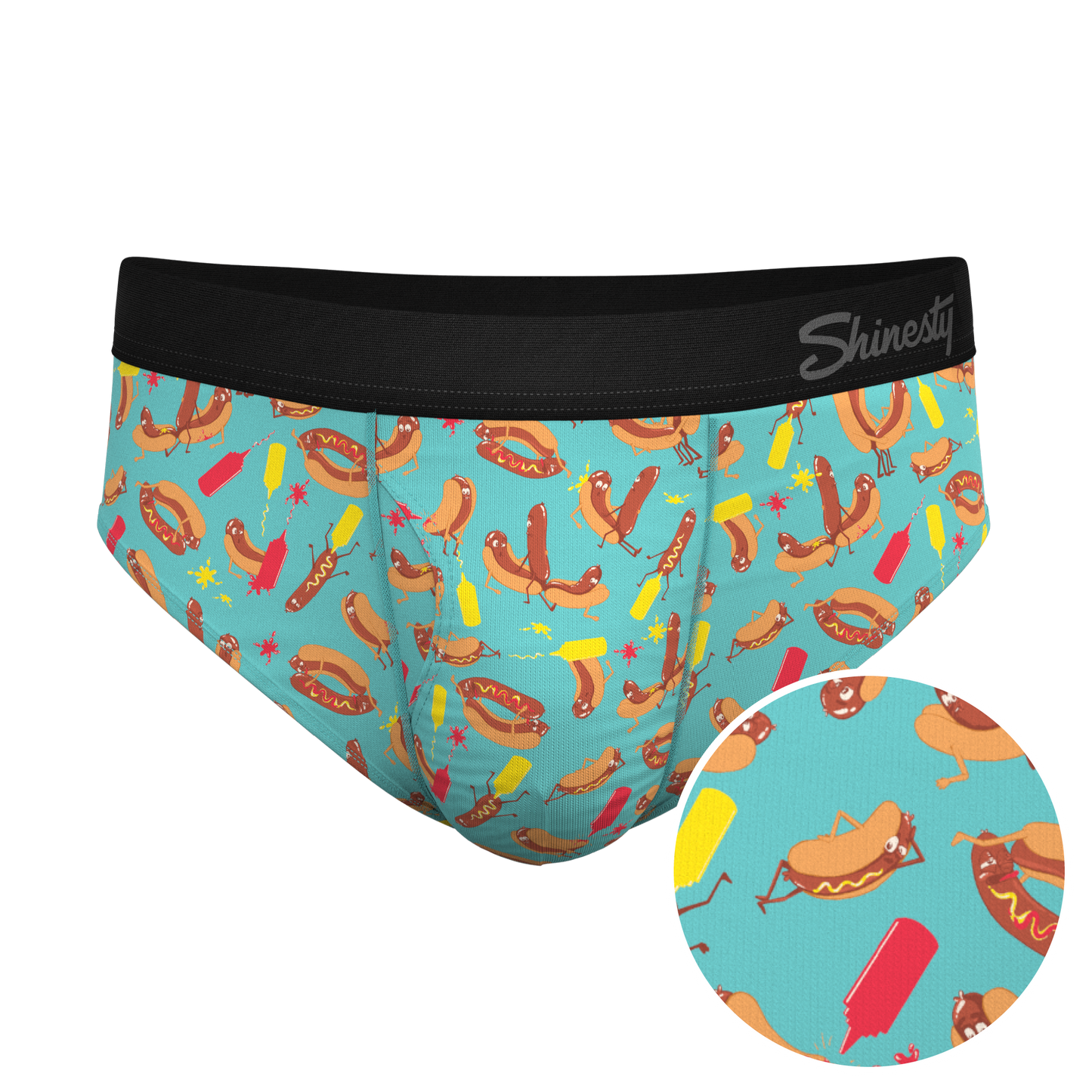  The Use A Condiment | Hot Dogs Ball Hammock® Pouch Underwear Briefs