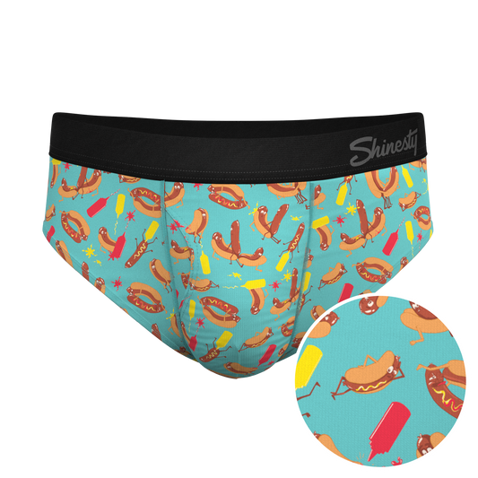  The Use A Condiment | Hot Dogs Ball Hammock® Pouch Underwear Briefs