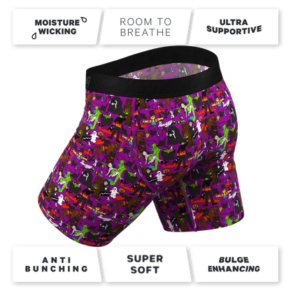  The Wet Nightmare | Halloween Characters Long Leg Ball Hammock® Pouch Underwear With Fly
