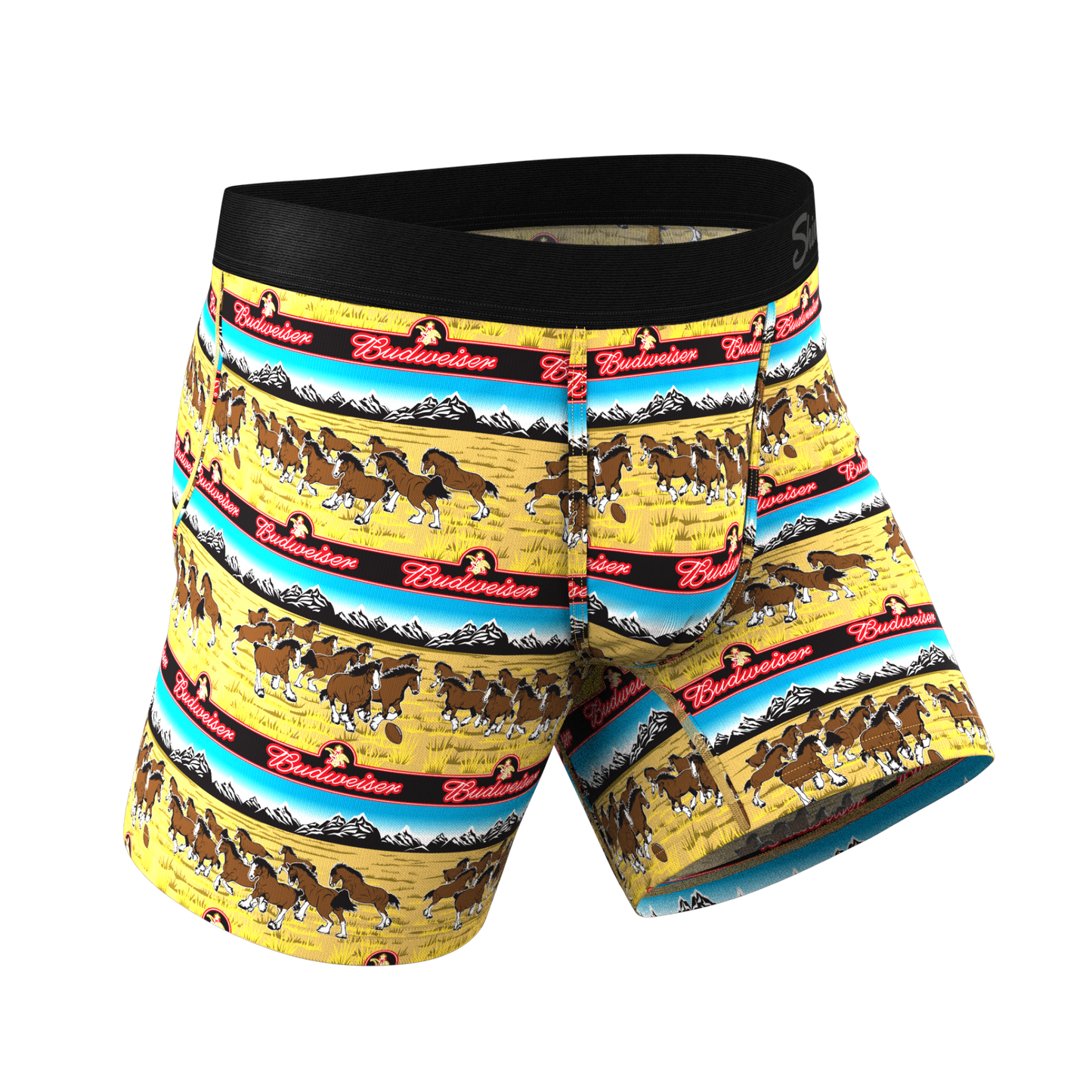  The Wild Stallions | Official Budweiser Horses Ball Hammock® Pouch Underwear