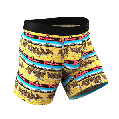  The Wild Stallions | Official Budweiser Horses Ball Hammock® Pouch Underwear