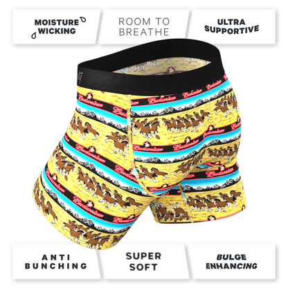  The Wild Stallions | Official Budweiser Horses Ball Hammock® Pouch Underwear