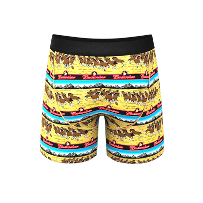  The Wild Stallions | Official Budweiser Horses Ball Hammock® Pouch Underwear