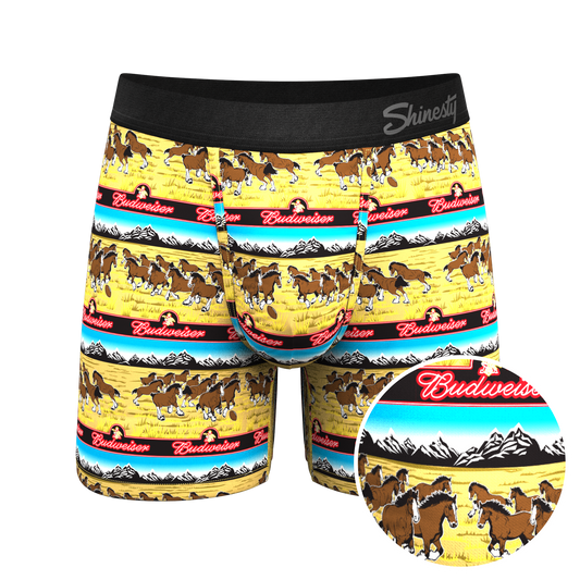  The Wild Stallions | Official Budweiser Horses Ball Hammock® Pouch Underwear