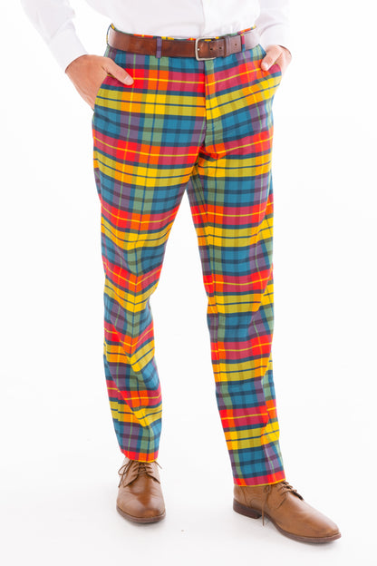  The Apple Cider | Fall Plaid Suit Pants