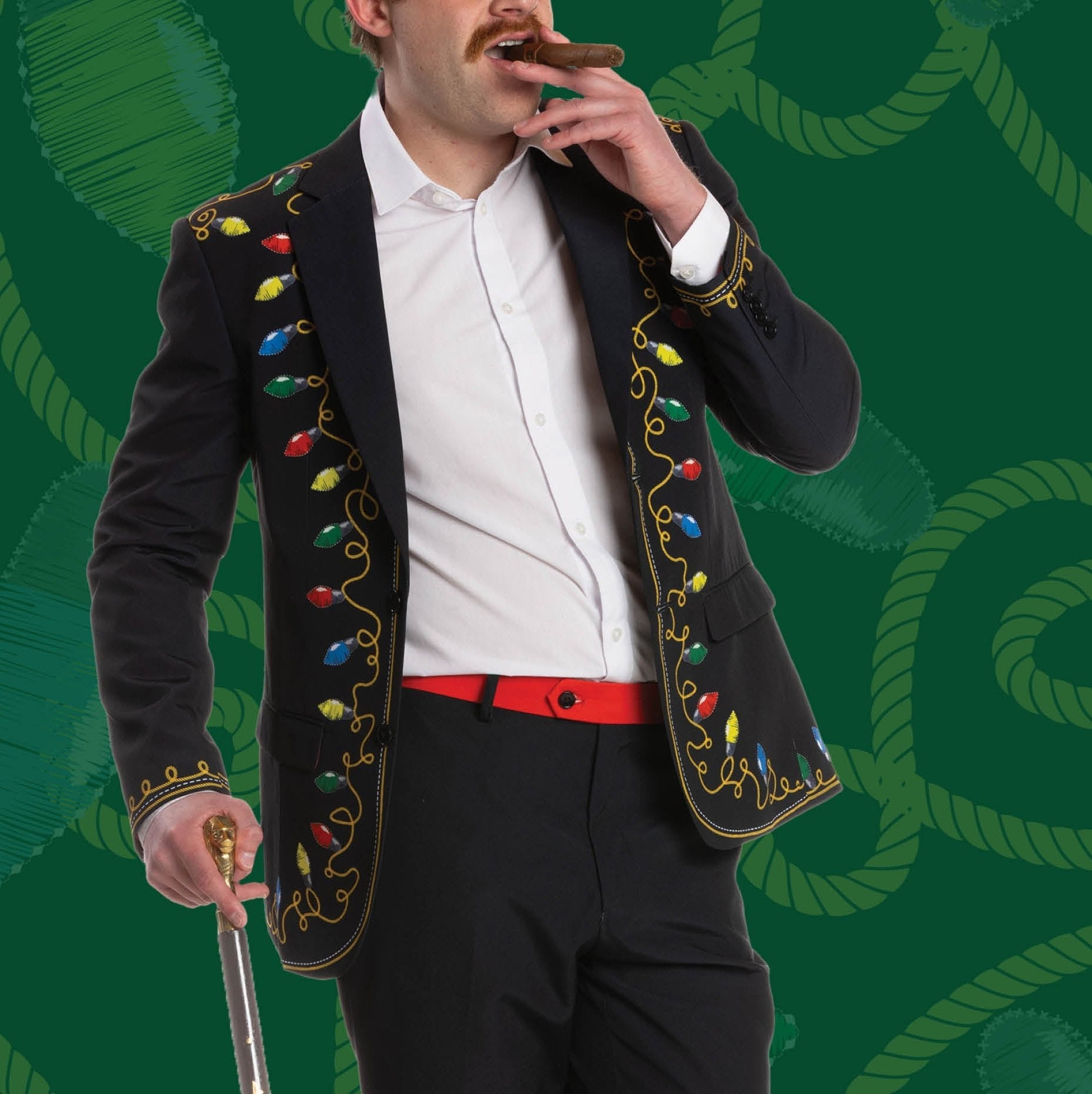  The Duke Of December | Christmas Lights Ugly Christmas Suit