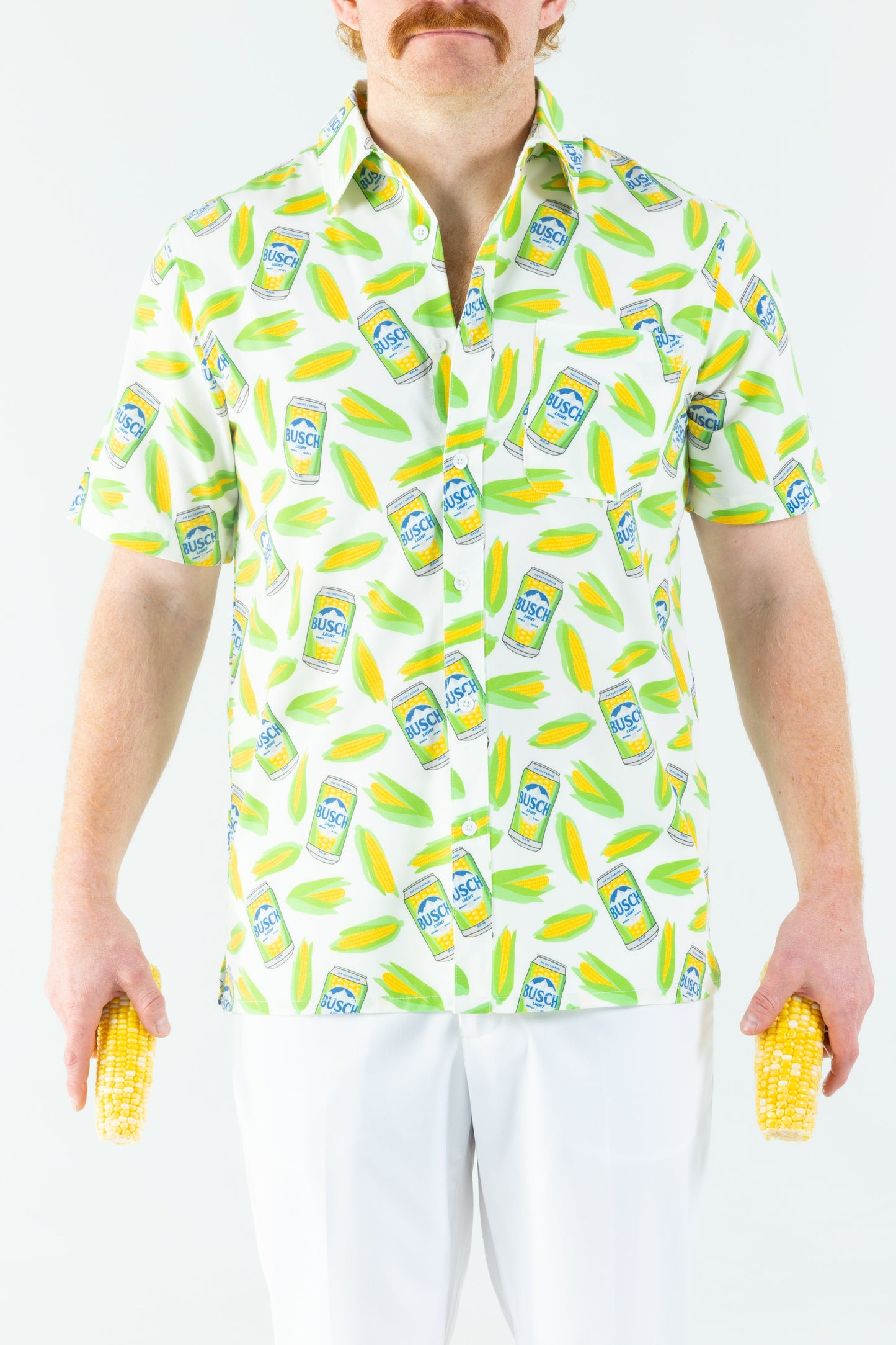  The Big Lump With Knobs | Busch Light Corn Hawaiian Shirt