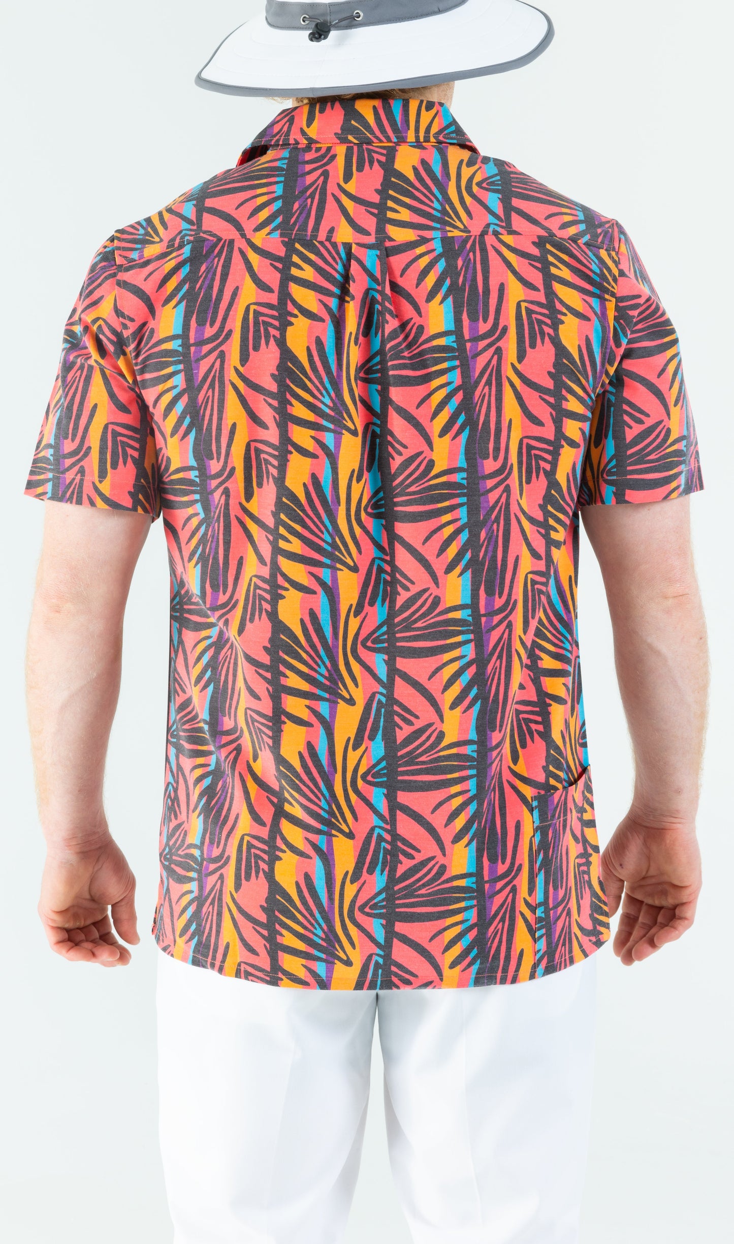  The Bay Breeze | Tropical Neon Hawaiian Shirt