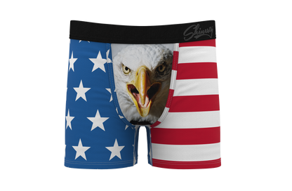  The Mascot Jr. | American Flag Boxer Brief For Boys