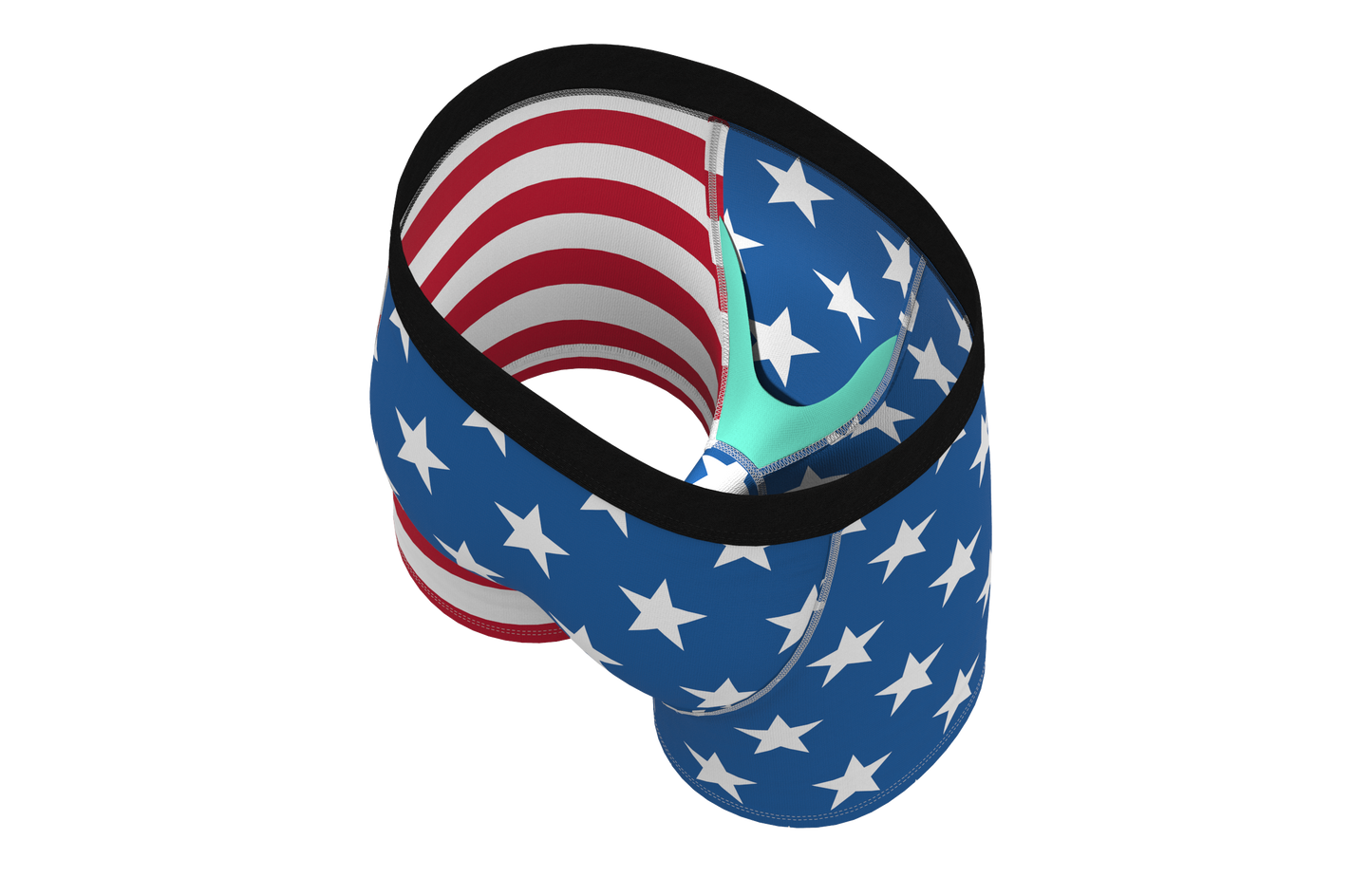  The Mascot Jr. | American Flag Boxer Brief For Boys