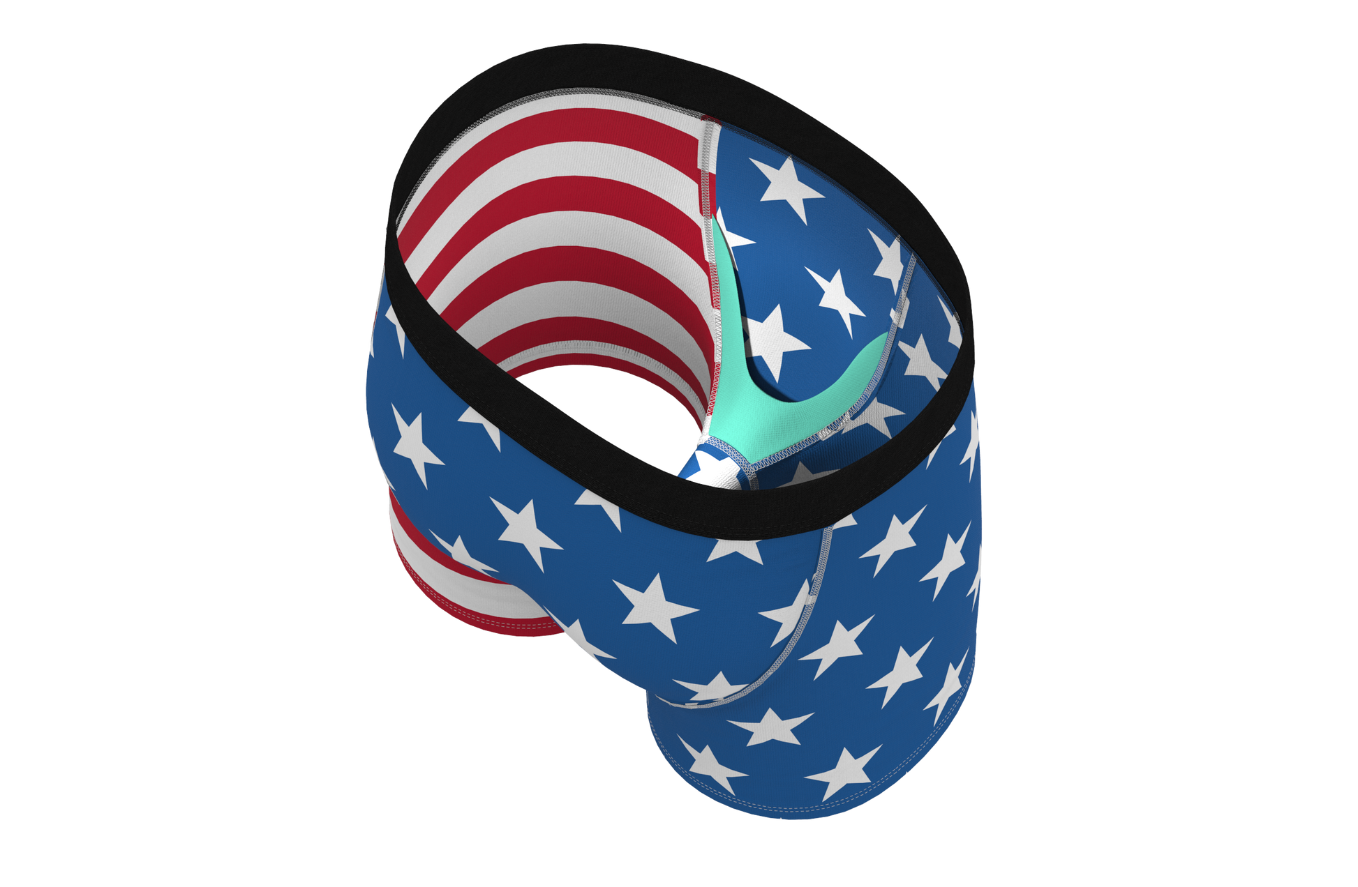  The Mascot Jr. | American Flag Boxer Brief For Boys