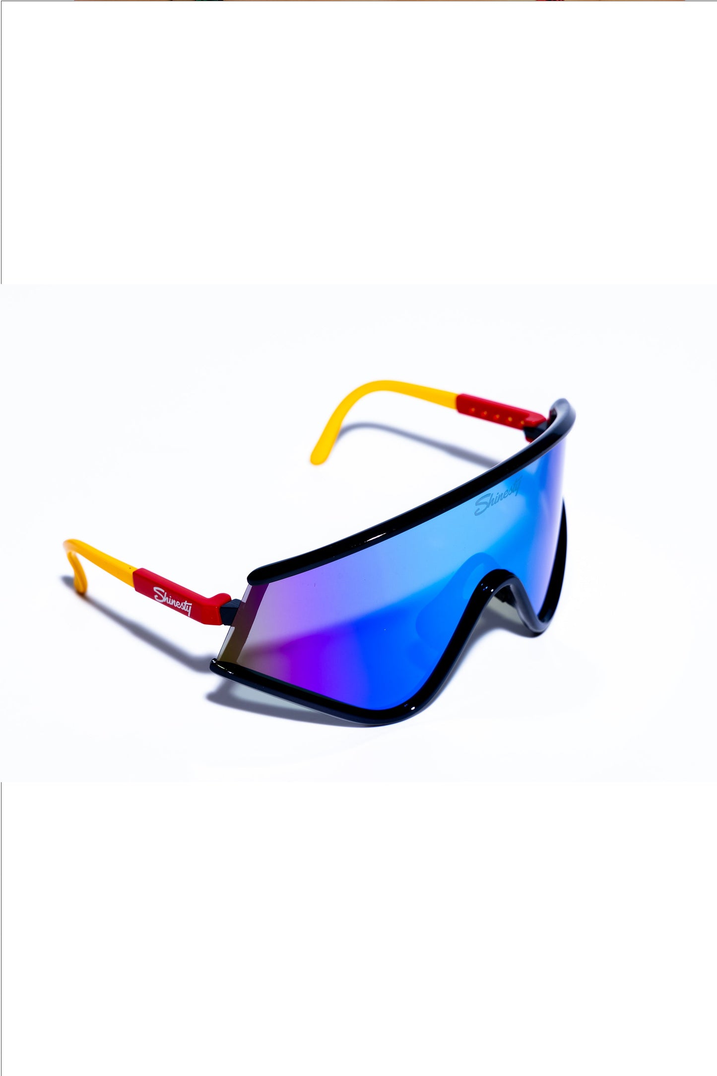  The Powerhouse | Blue Polarized Retro Macho Sunglasses