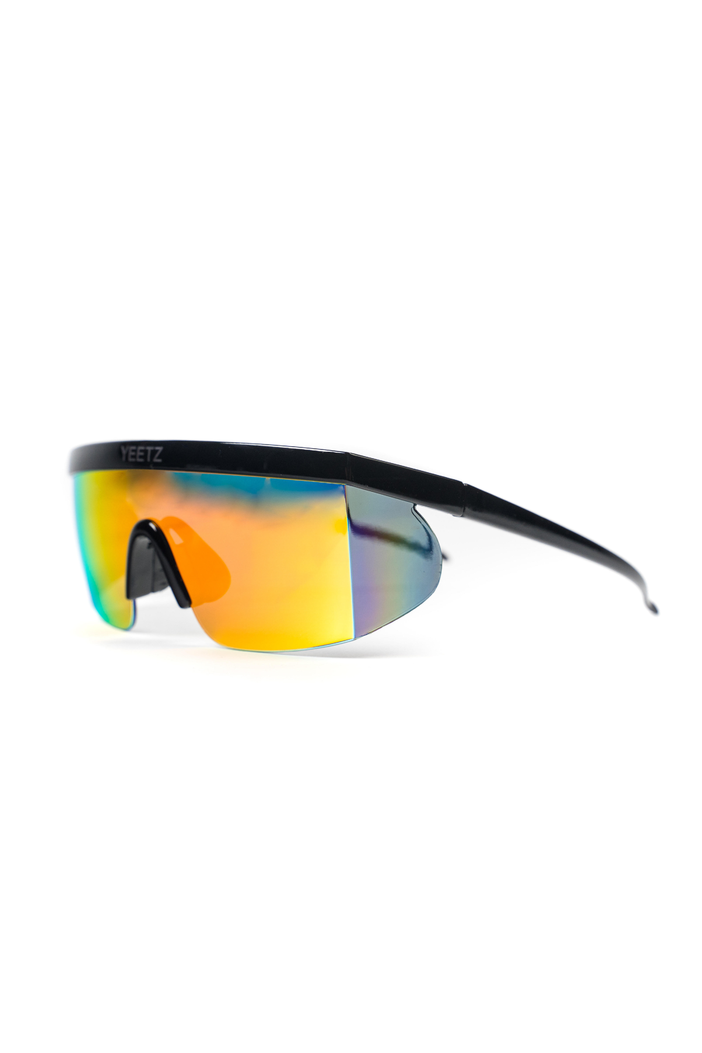  The Retrograde | Black And Orange Mirrored Sunglasses